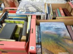 Three boxes of quality mixed books