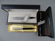 Sheaffer pens - Triumph fountain pen (boxed), Triumph 444 fountain pen (boxed with instructions) and