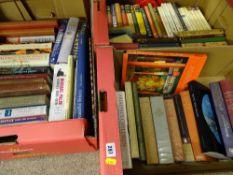 Three boxes of reference and other books