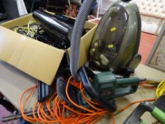 Electrolux Cyclone Ultra 2100w cylinder vacuum cleaner and a Black & Decker GT200 33 cms hedge