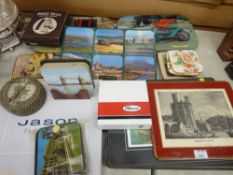 Quantity of table coasters and mats