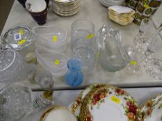 Parcel of mixed glassware