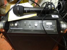 ION tailgater Bluetooth PA system with accessories E/T