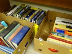 Three boxes of vintage and reference books