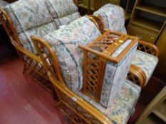 Three piece conservatory suite