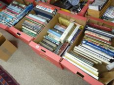 Four boxes of mixed reference and other books including art etc