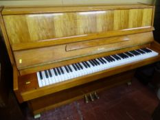 Modern Schaefer overstrung upright piano