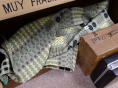 Vintage Welsh blanket