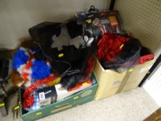 Large quantity of fancy dress/Halloween costumes etc
