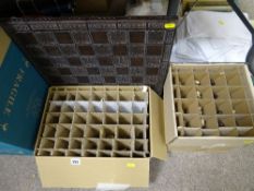 Quantity of resin based chess pieces and board