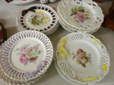 Parcel of ribbon plates etc