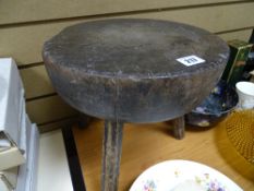 Period milking stool