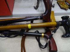 Parcel of walking sticks