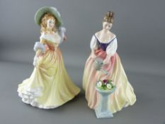 Two Royal Doulton figurines 'Alexandra' HN3286 and 'Katie' HN3360