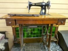 Singer treadle sewing machine