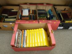 Five boxes of vintage and other books