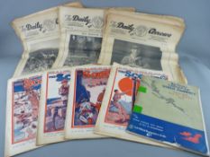 Quantity of vintage Boy Scouts magazines and newspapers