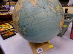 Vintage globe