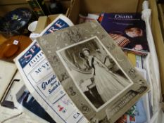 Box of mainly royalty publications