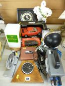Michelin advertising figure, a Smiths dashboard clock and other motor related items