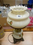 Brass based converted oil lamp