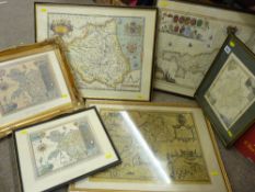 Quantity of framed reproduction maps