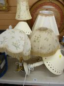Quantity of decorative lamps and shades