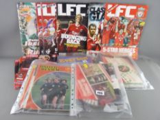 Parcel of Liverpool, Manchester Utd etc football programmes