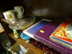 Parcel of commemorative ephemera and porcelain etc