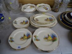 J Fryer & Son 'Dainty Lady' part dinner service