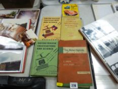 Books - 'The Motor Vehicle', 'Motor Vehicle Calculations and Sciences, Volume I & II', 'Motor