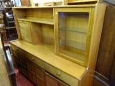 Modern light wood Nathan lounge unit