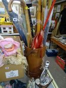 Vintage style leather munitions carrier and contents