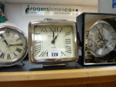 Two London Clock Company clocks and another for Pritchard & Company of London