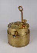 Interesting brass pocket sextant