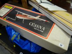 A Cessna Skyline remote control model airplane
