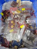 Parcel of costume jewellery earrings