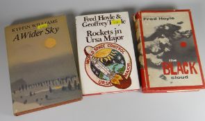 SIR KYFFIN WILLIAMS RA a volume of 'A Wider Sky', signed, together with a copy of 'The Black Cloud &