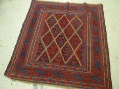 A Gazak rug, 116 x 110cms