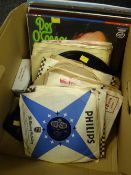 Small parcel of LP records & gramophone records etc