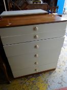 Two modern chests of drawers