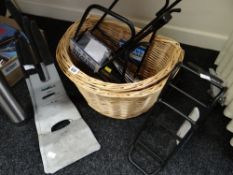 As new bicycle accessories, Oxford wicker baskets & luggage racks, cycle stands