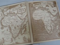 A vintage 'Our South Africa: Past & Present' collectors card album (complete) from the 1930s by C