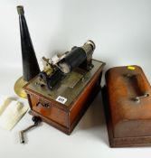 A circa 1897 Edison gramophone number 247000