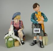 Royal Doulton figures - 'Welcome Home' & 'The Homecoming'