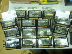 Corgi diecast Showcase Collection Fighting Machines, fifteen various models