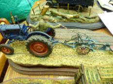 Border Fine Arts model, 'At the Vintage', with certificate