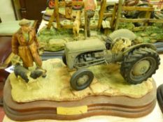 Country Artists model 'Early Start', sculptor Ray Ayres