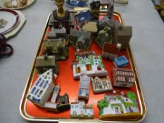 Quantity of miniature house ornaments