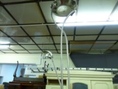 Multi function chrome modern standard lamp E/T